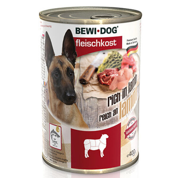 BEWI DOG konzerve Lamb 400g