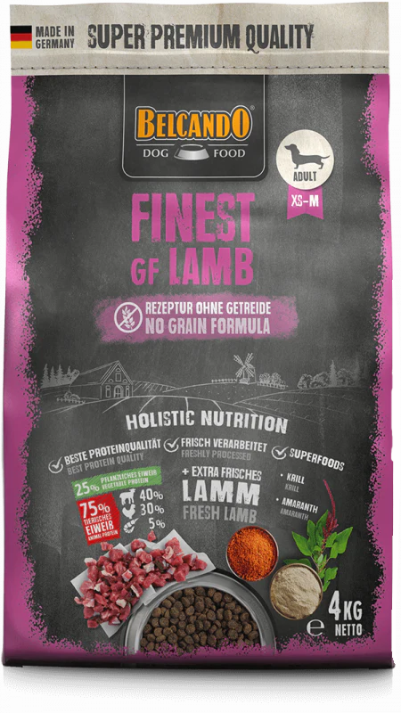 Belcando Finest Grain Free Lamb 4kg