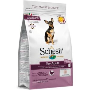 Schesir dry small dog toy piletina 2kg